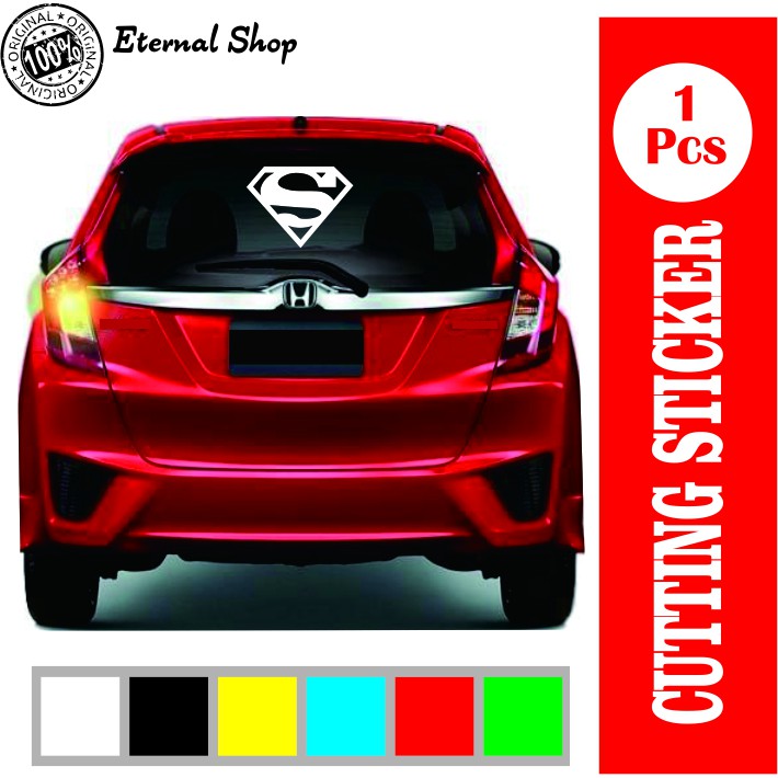 

Cutting sticker Superman ukuran 31x24 cm
