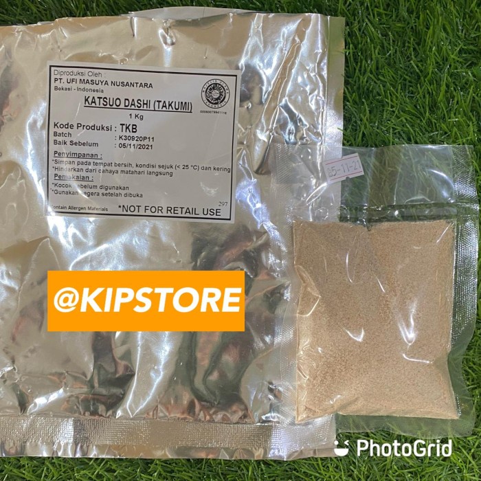 

Siap Kirim Katsuo Dashi Halal Repack 100 Gr - Kaldu Ikan Halal