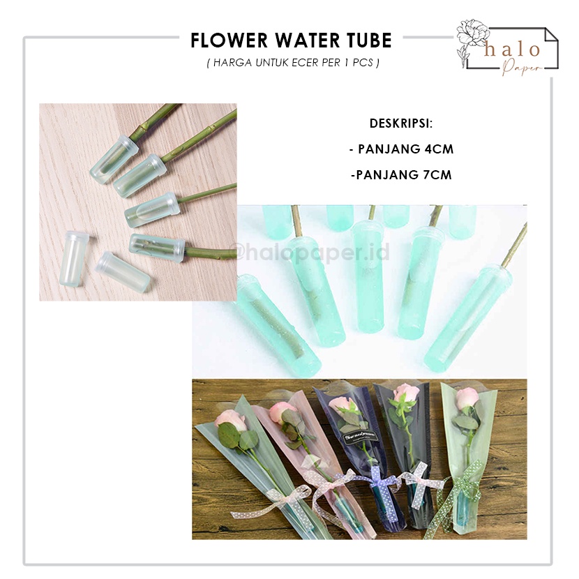 FLOWER WATER TUBE / TUBE AIR BUNGA / HAND BOUQUET BUKET AKSESORIS BUNGA