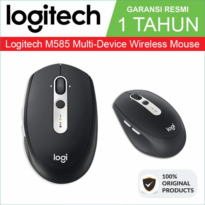 Logitech M585 Multi-Device Wireless Mouse - Garansi Resmi