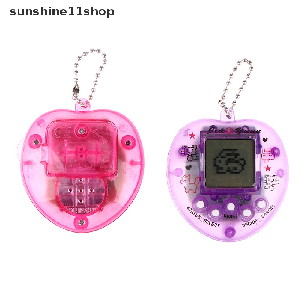 Sho Mainan Tamagotchi Retro 90s Nostalgia 168 Hewan Peliharaan Virtual Cyber ​​Mainan Boneka Stuffed Plush Aneka Bentuk Untuk Anak