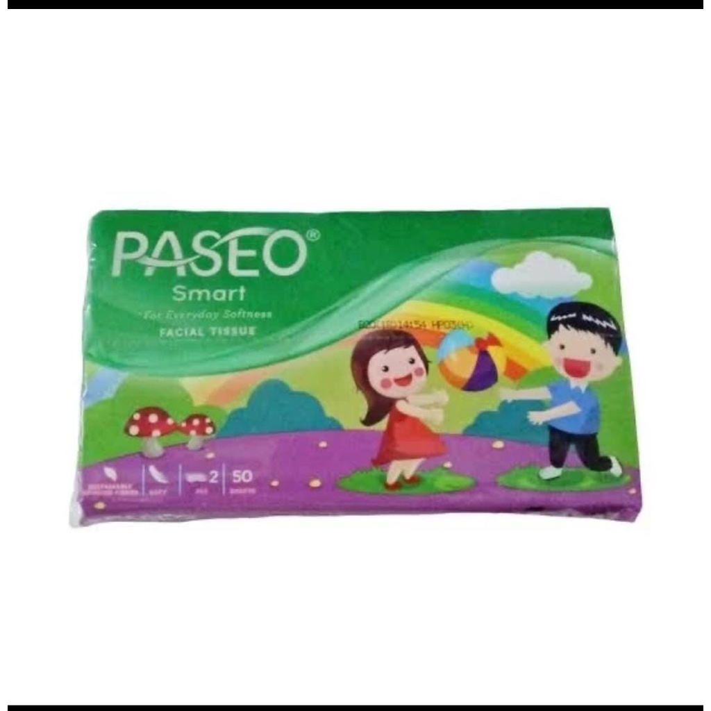 Tissue Paseo Travel Pack 50 sheets 2 ply LAP TISU