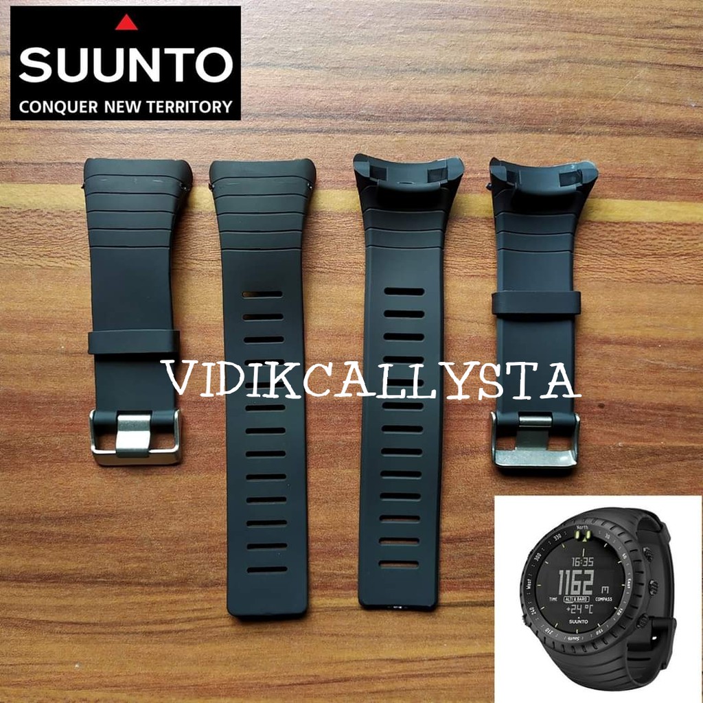 Strap Tali Jam tangan Rubber Suunto Core Sunto Core Hitam