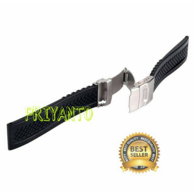 STRAP TALI JAM TANGAN KARET 20-24mm