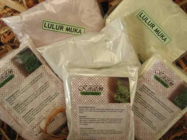 PAKET 40PCS MASKER LULUR TANPA MEREK UK. 25GR