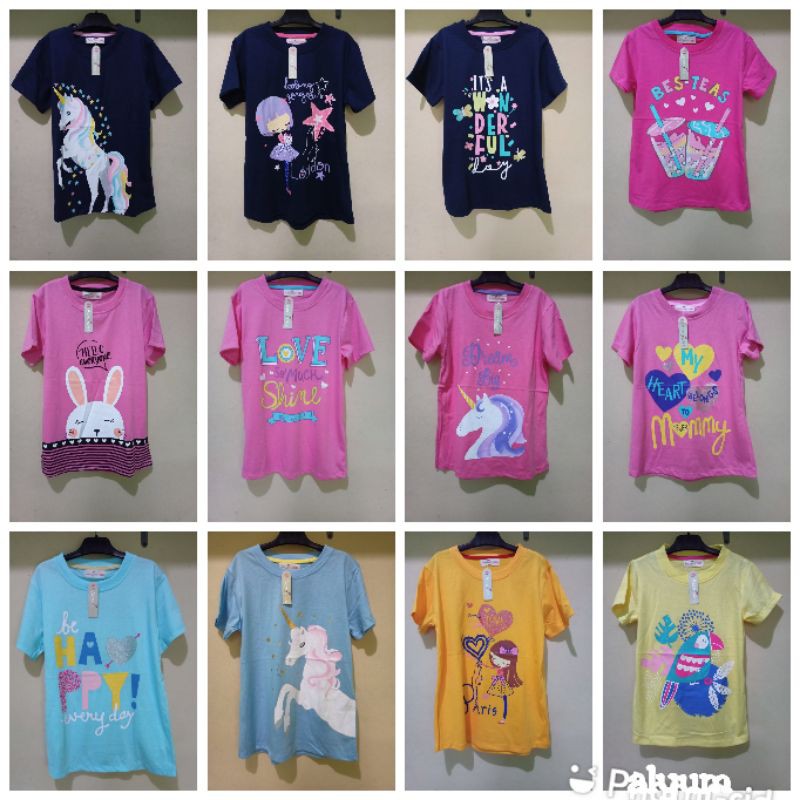 Part 1 Kaos Aero Nevada Girl Lengan Pendek