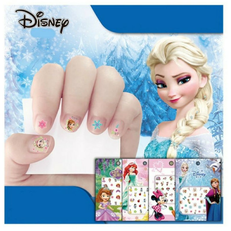 

Stiker Kuku Anak Finger Nail Art Sticker Kartun Lucu