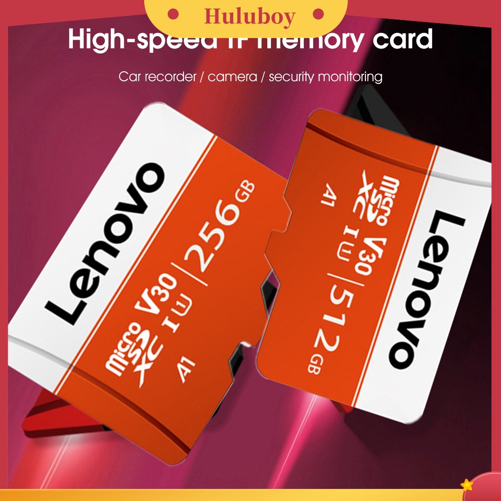 Kartu Penyimpanan Data Universal Kapasitas Tinggi Untuk Lenovo 128 / 256 / 512GB / 1TB TF Flash