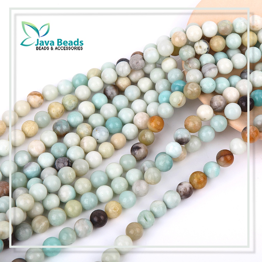 Batu Alam Amazonite Bahan Gelang Batu Amazonite