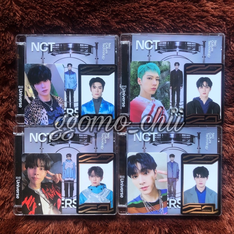 [Ready] NCT 2021 Jewel Universe Jaehyun Kun Chenle Shotaro Ten Johnny Xiaojun pc uc photocard