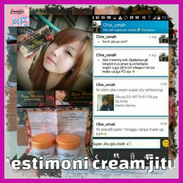 

Tekapwajah- Cream Jitu Super Whitening New Pack Original -Asliii.