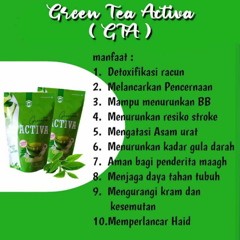 Green Tea Activa Urai Indonesia