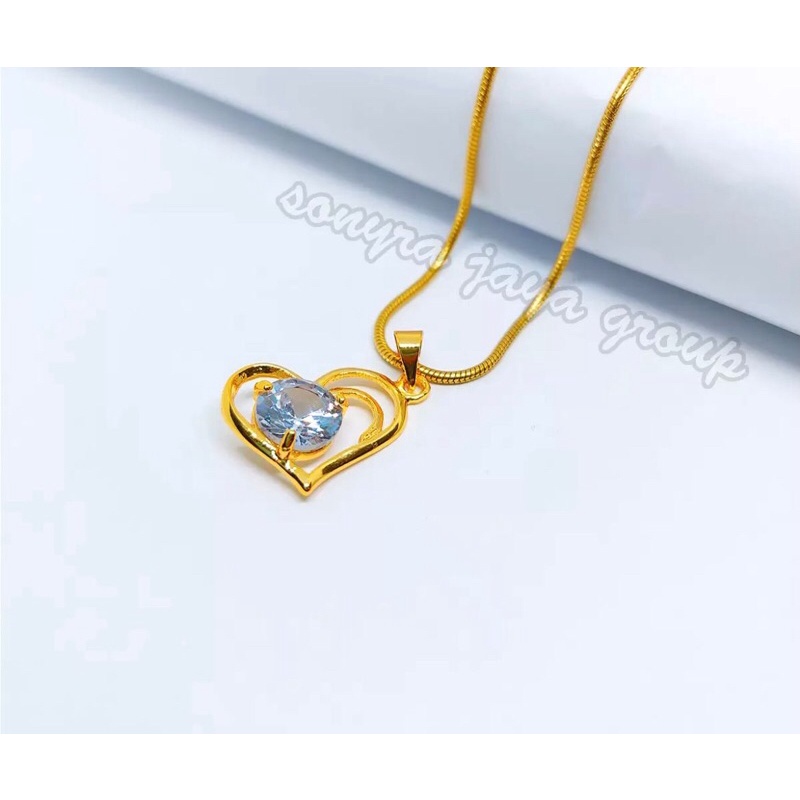 kalung dewasa bandul love