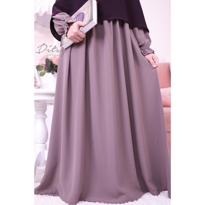 Ditsy nightgown Maileen Rosepink/ Lilura SL Quail