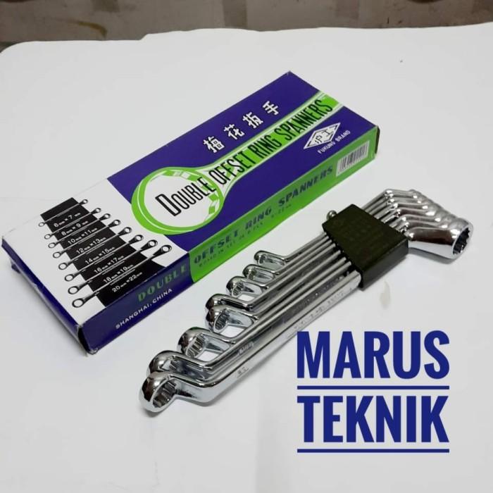 Kunci | Kunci Ring Set 8 Pc 6-22Mm Fukung Asli