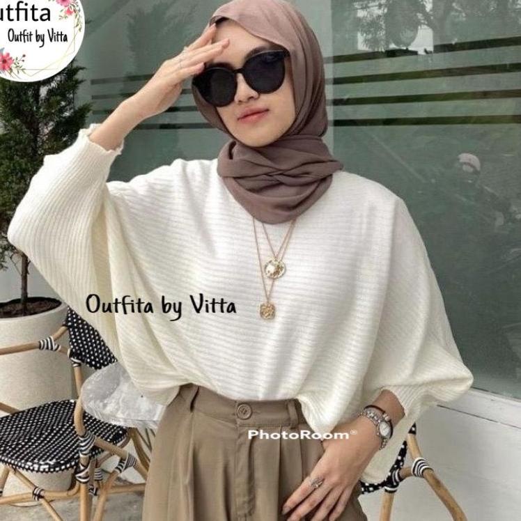 ♥Original♥ BLOUSE BATWING RAJUT 