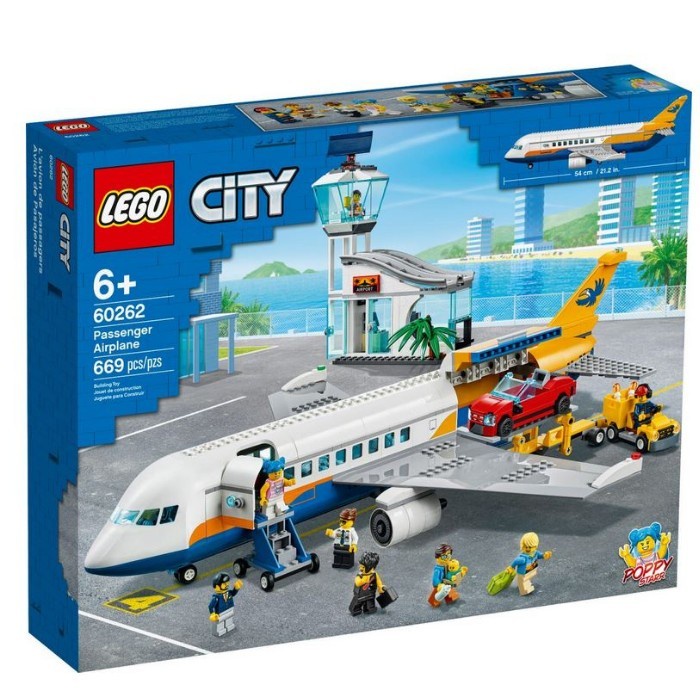 Mainan LEGO-City Passenger Airplane