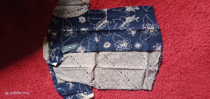 Kemeja Koko Batik Anak Lawasan Lengan Pendek Kombinasi Motif By Nattaline