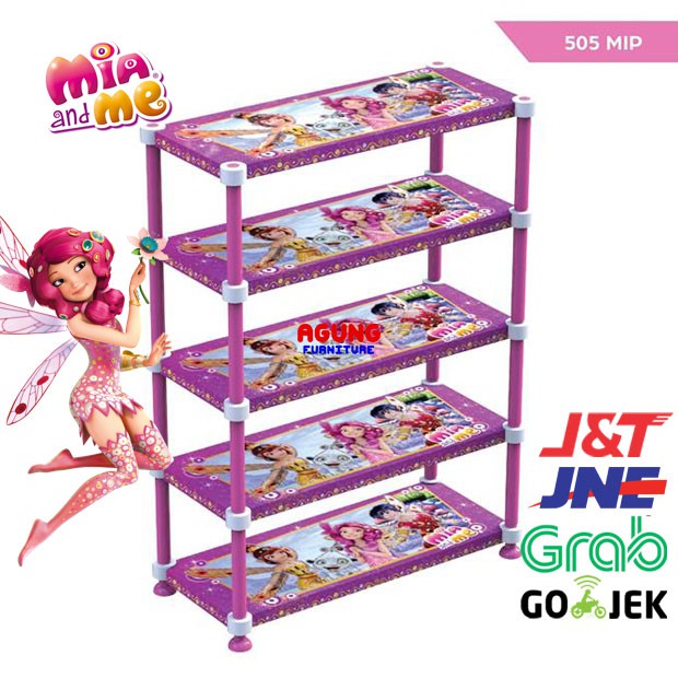 Rak Sepatu / Rak serbaguna Naiba 5 Susun