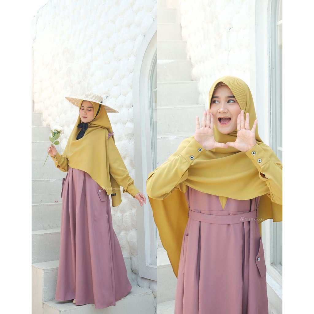 Promo MAXI DRESS POLOS JUMBO | STELLA MAXI | UKURAN L Keren