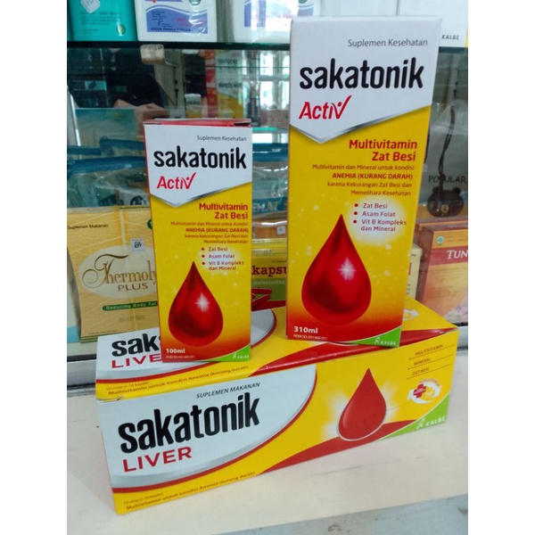 SAKATONIK LIVER SYRUP 310ML / SAKATONIK LIVER TABLET