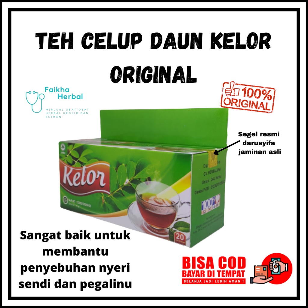 

Teh Kelor Celup Murni Original Darusyifa / Teh Celup Kelor Original Darusyifa / Daun Kelor Teh Celup Darusyifa