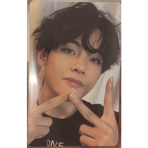 Photocard Taehyung V Map Of The Soul MOTS One Bluray br