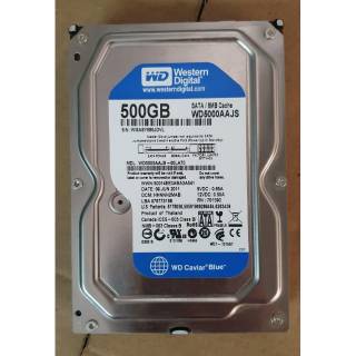 HARDISK/HARDDISK/WDC BLUE 500GB/SATA 7200RPM/GARANSI