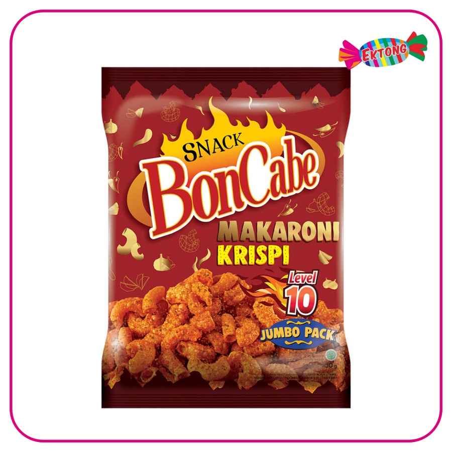 

BON CABE MAKARONI KRISPI ( Level 10 ) 150 gr
