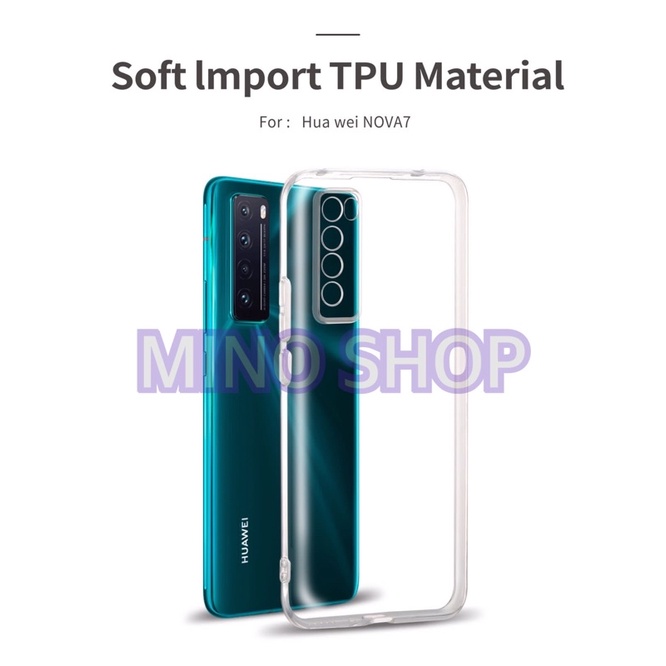 SOFTCASE TRANSPARAN HUAWEI NOVA 7 - PREMIUM CLEAR SOFT CASE