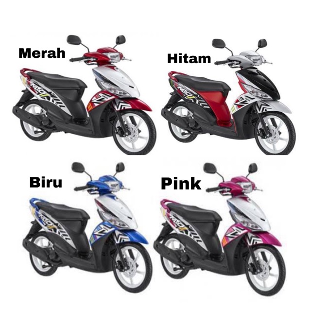 STIKER STRIPING MIO J TEEN 2013