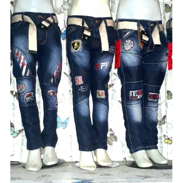 CELANA PANJANG LEVIS 3 MODEL ANAK UMUR 4,5,6,7,8,9,10,11,12 TAHUN