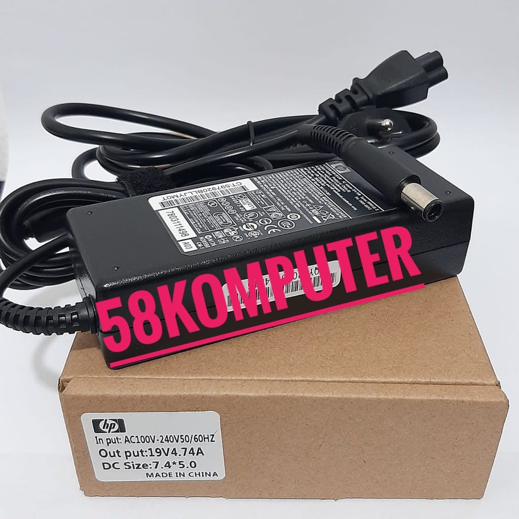 Adapter Charger Laptop HP Probook 4440s 4540S 4545s 6470b 6475b 6570b 19v 4.62A 90W