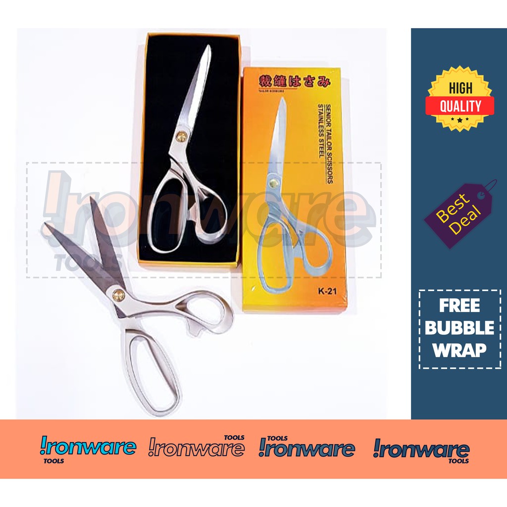 

Gunting Potong Bahan Kain Full Stainless Steel