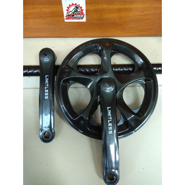CRANK SINGLE LIMTLESS 52T  CRANK SINGLE SEPEDA LIPAT