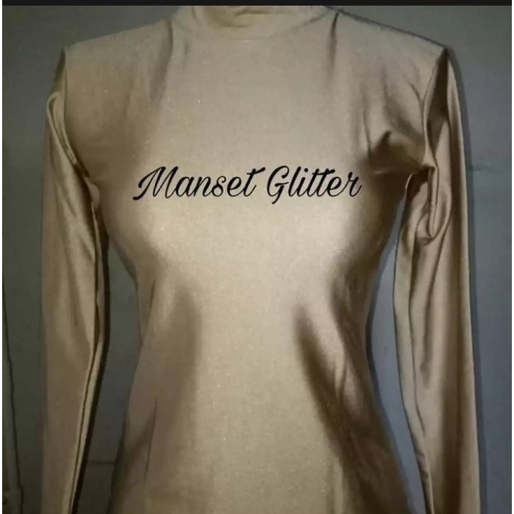 MANSET GLITTER KEBAYA PENGANTIN / MANSET GLITTER RESLETING BELAKANG / DALEMAN BAJU PENGANTIN GLITTER