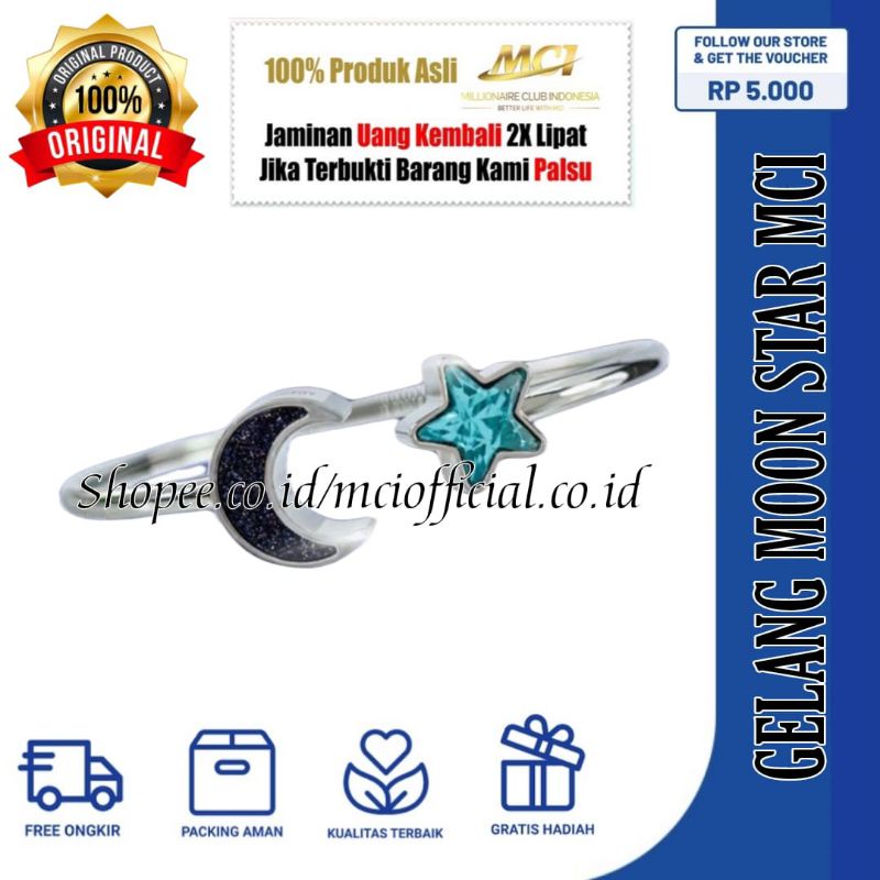 ⭐⭐⭐⭐⭐ GELANG MCI _ GELANG STAR MOON _ GELANG MOON STAR _ GELANG MCI NAGITA SLAVINA _ MOON STAR BY _ 