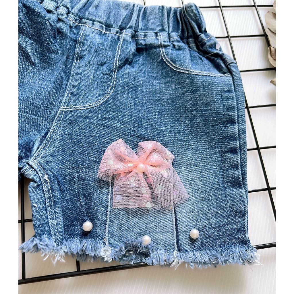 SHANDY JEANS / PINK PEARL / JENNY Celana Pergi Lucu Fashion Anak Bayi Perempuan Cewek Terlaris Lucu Import