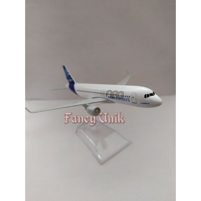Diecast Miniatur Pesawat Airbus Neo A320