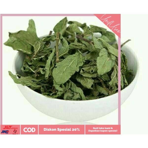 

⭐COD⭐ teh daun mint menthol kering 1kg 1 kg