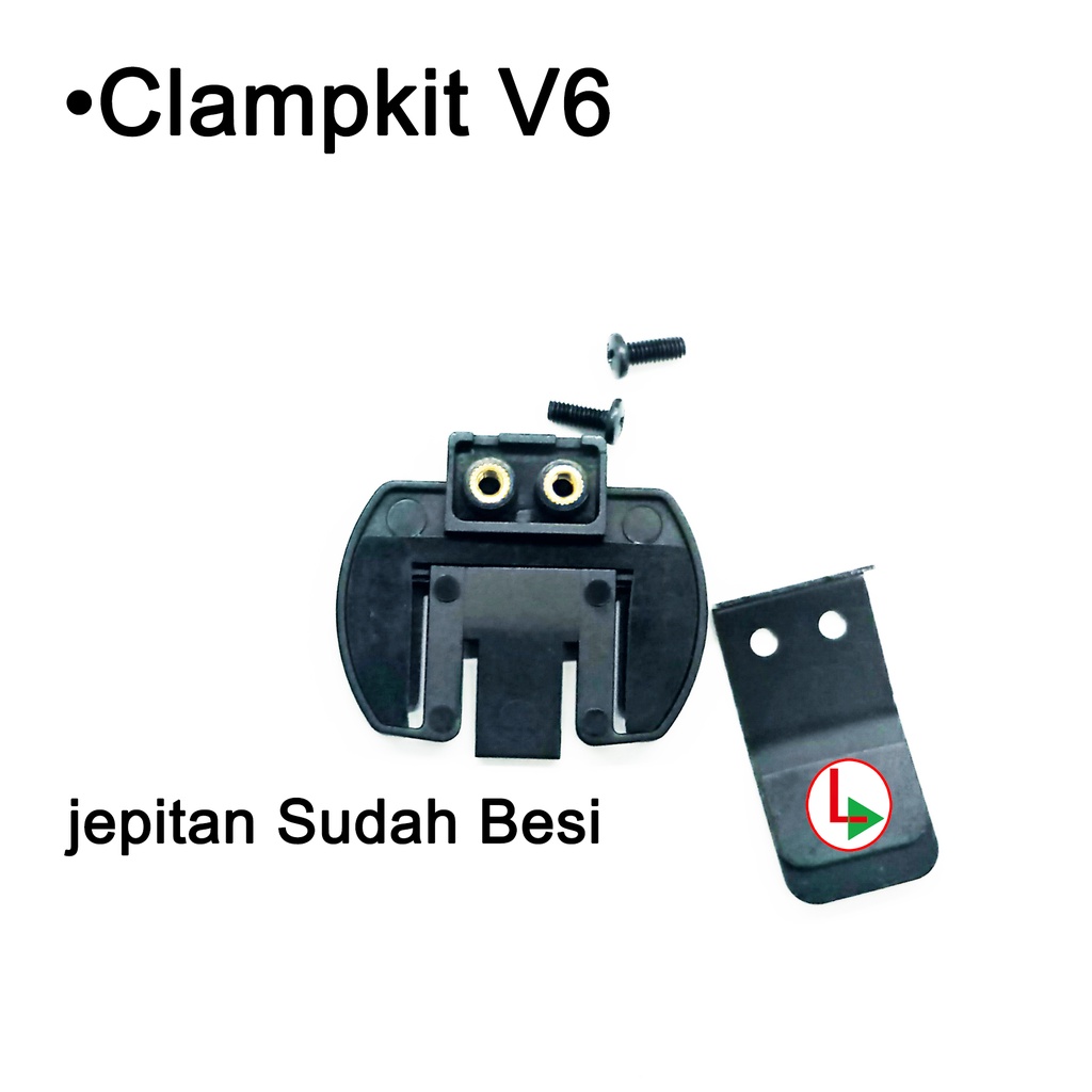 Headset dan Clampkit  Intercom Helm V4 or V6 Pro-1