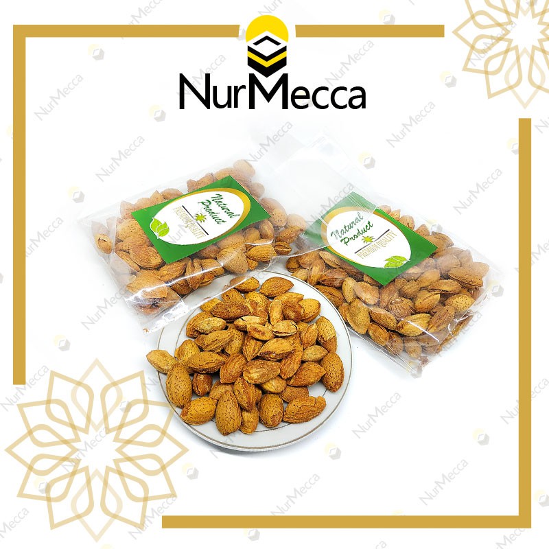 Kacang Almond Panggang 1 Kg Oleh Oleh Haji Dan Umroh