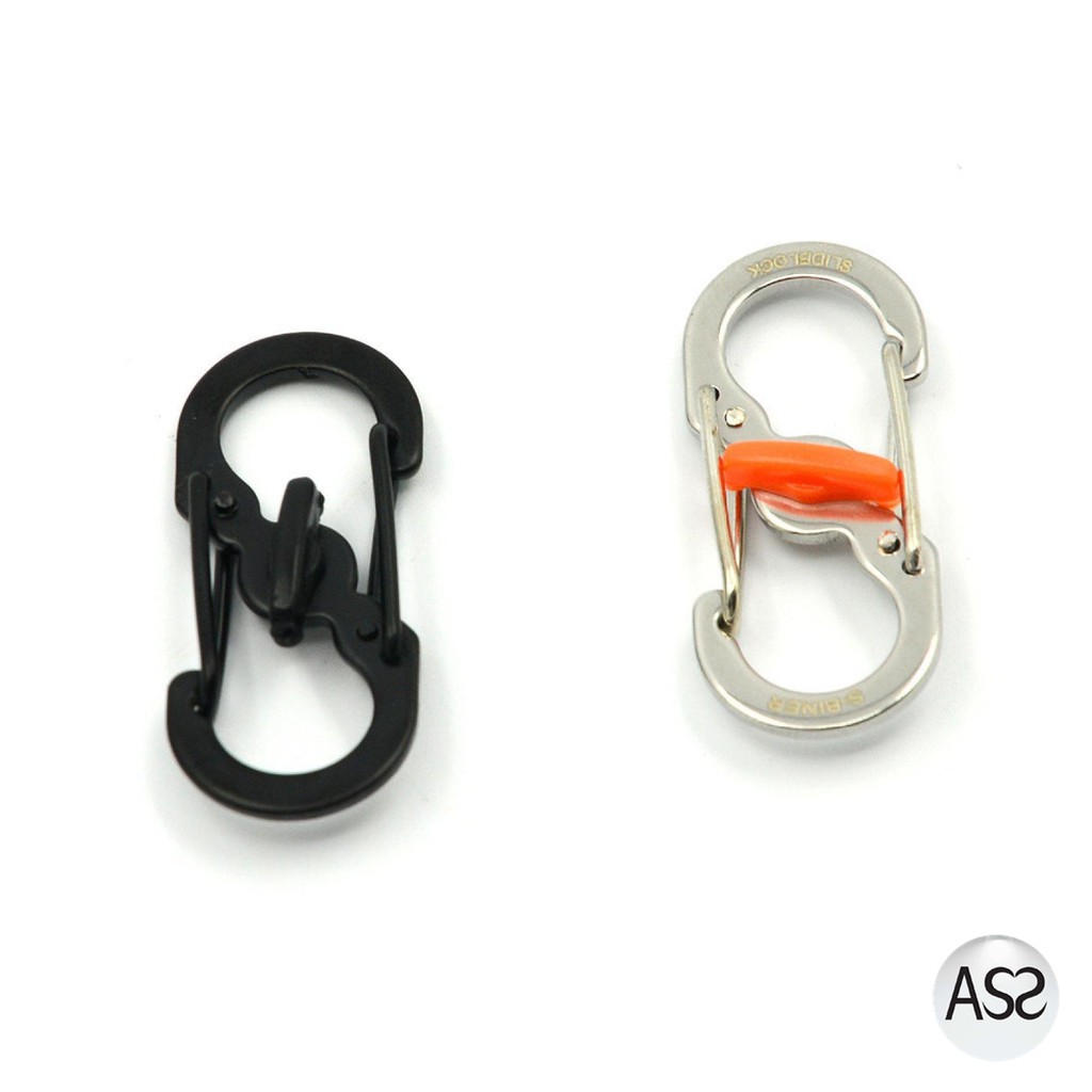 ASS Shop - Metal S-Biner Carabiner Metal Spring Hook - S1217