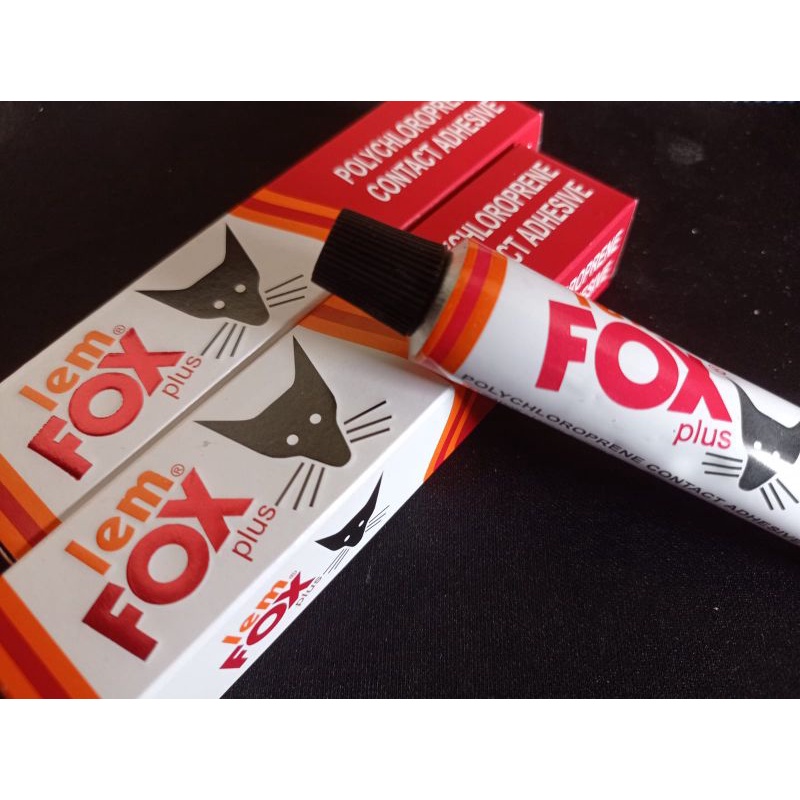 

Lem Fox Plus Tube 20 gr Kulit Sintetis Plastik Karet HPL Porcelain Karpet Gasket Mesin Kayu Lapis