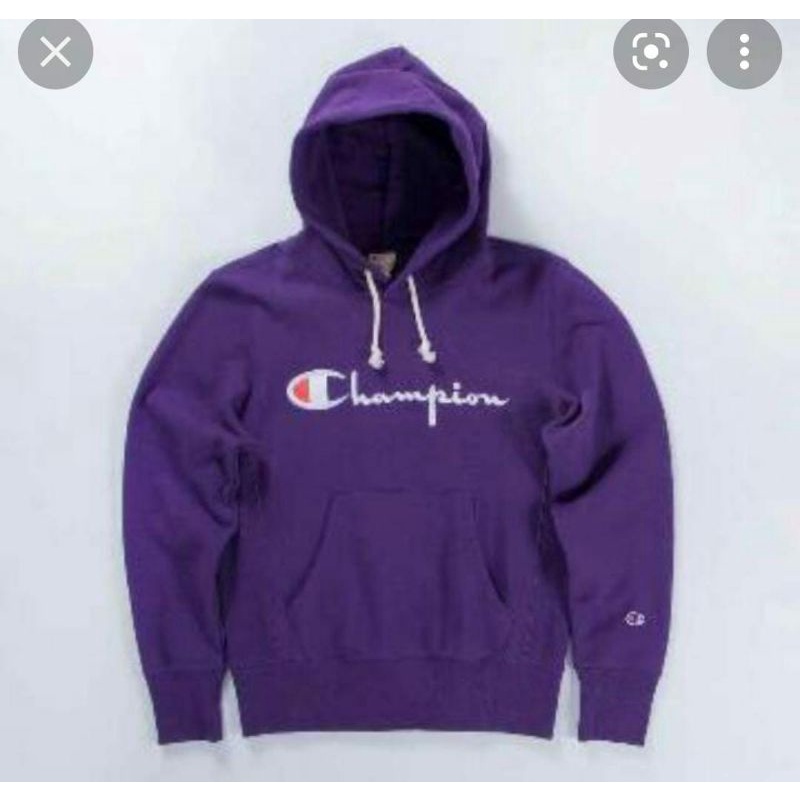 Champion sablon logo hoodie ORIGINAL sweater UNISEX