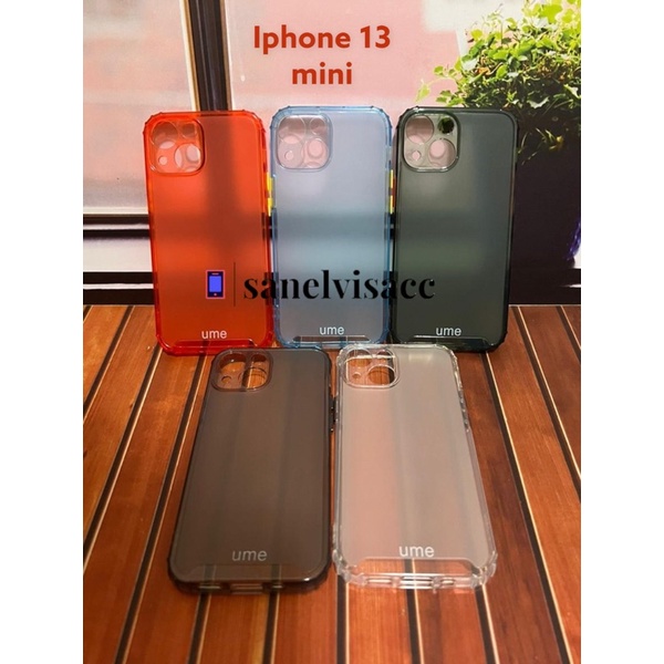 Case Iphone 13 Mini , Casing Iphone 13 Mini Soft Case Ume Matte Rainbow
