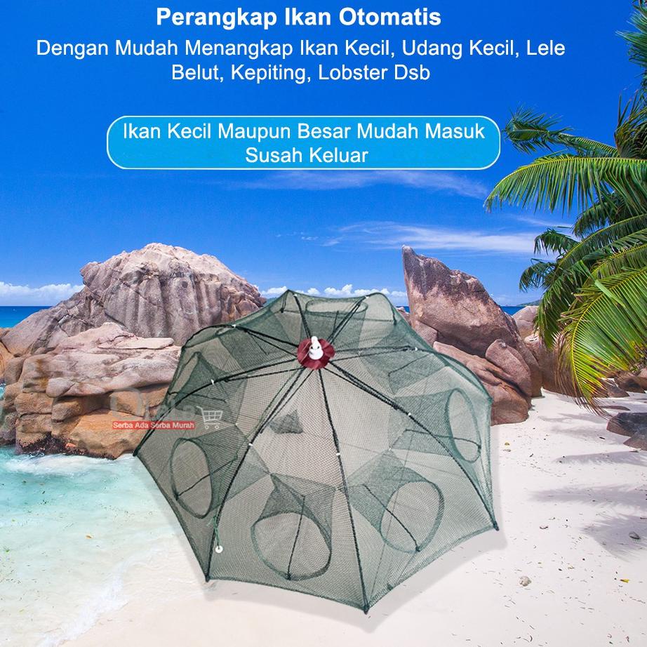 [ARG.10Jn22ᵂ] PERANGKAP IKAN OTOMATIS-PAYUNG BUBU POW-3636/3534/3539