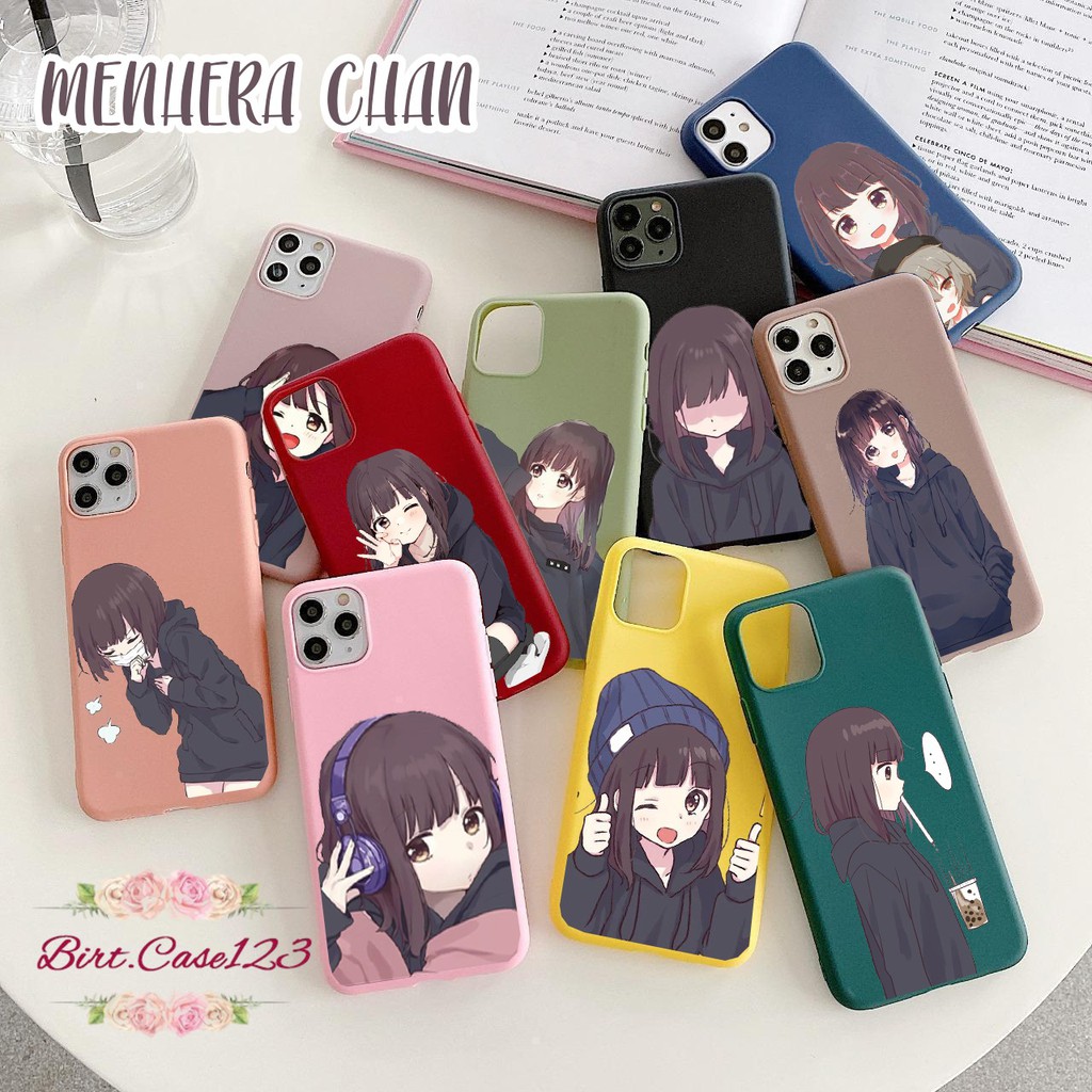 Softcase MENHERA CHAN Xiaomi Redmi Note 3 4 5 6 7 8 9 10 Pro A2 Lite BC3460