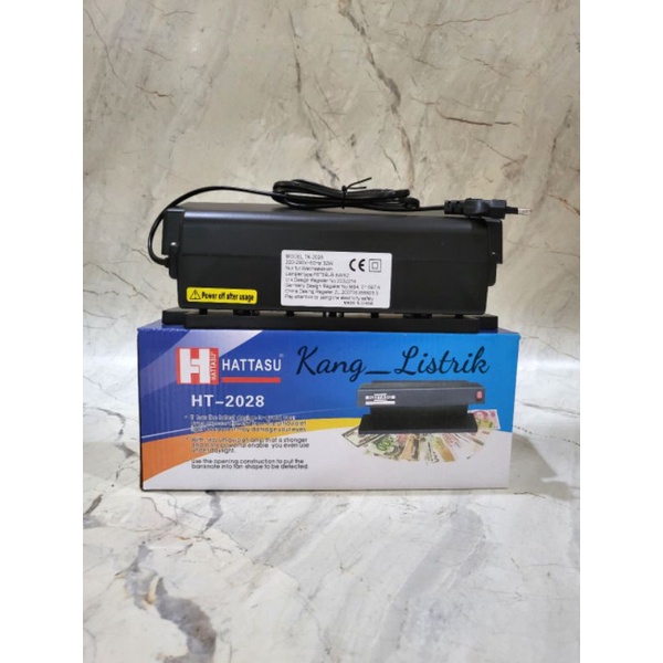 Lampu Detector Uang Palsu / Lampu Uang / Money Detector WINGLOCK WL103