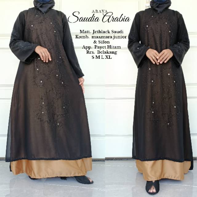 Abaya payet saudi arabia